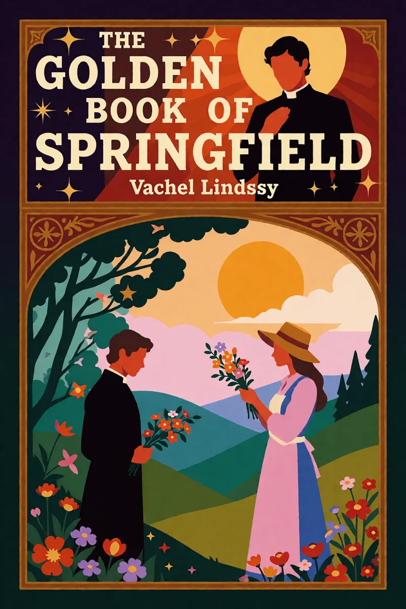 Cover of The Golden Book of Springfield by Vachel Lindsay