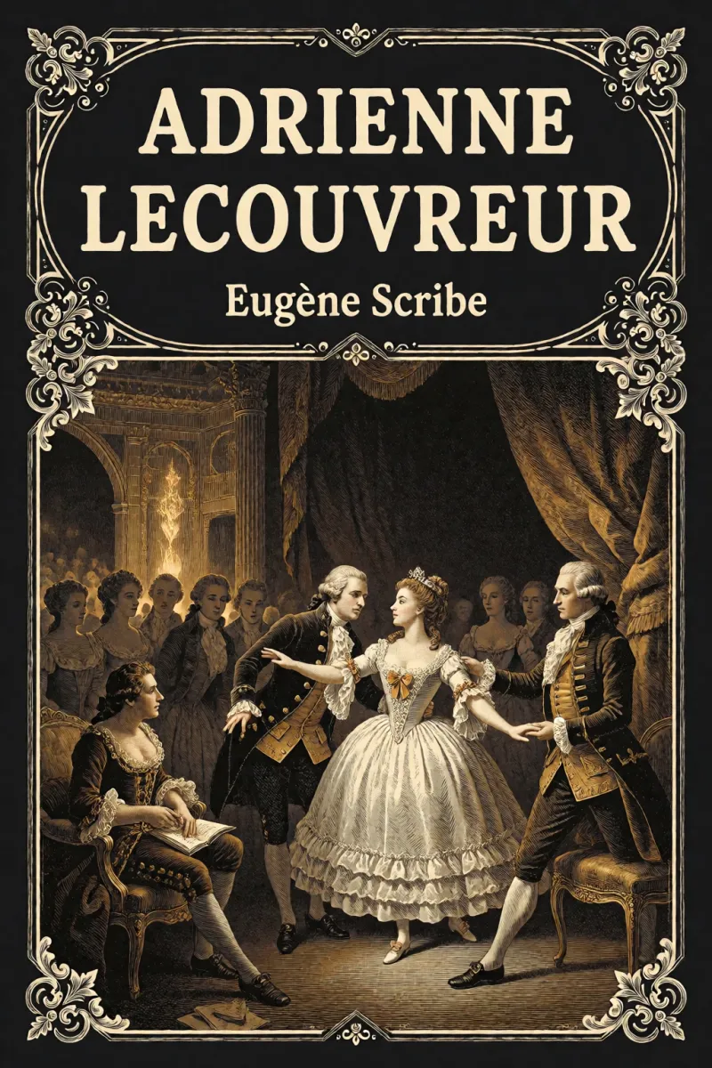Cover of Adrienne Lecouvreur by Eugène Scribe