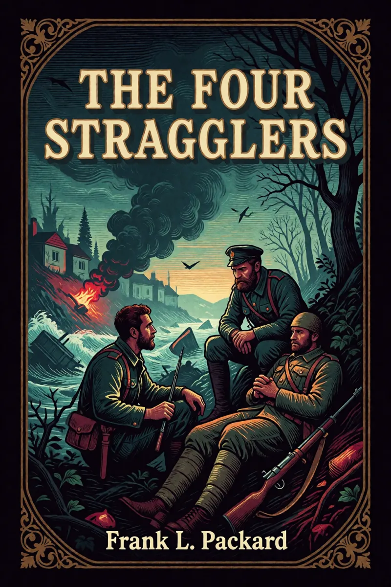 Cover of The Four Stragglers by Frank L. Packard