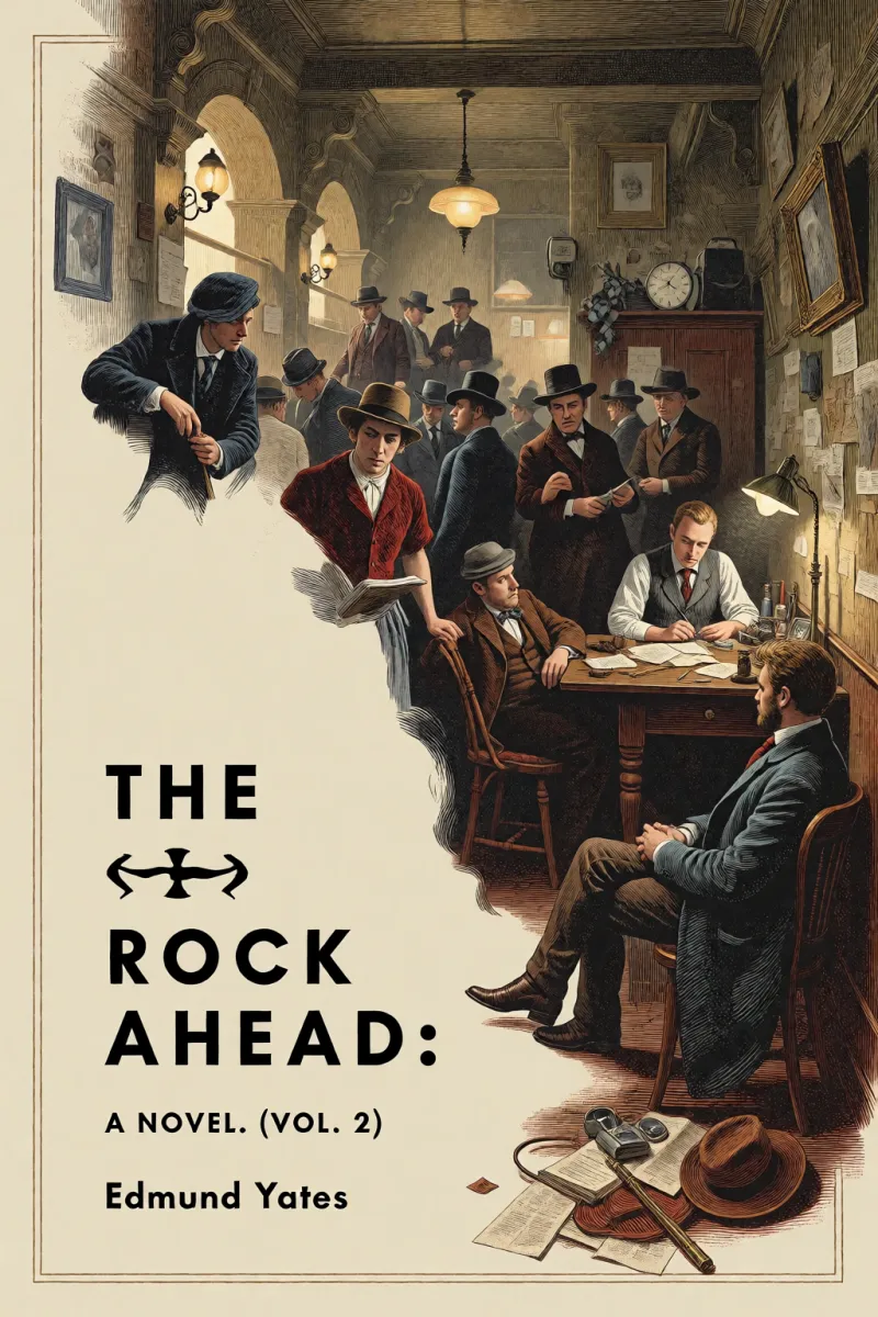 Cover of The Rock Ahead: A Novel. (Vol. 2) by Edmund Yates