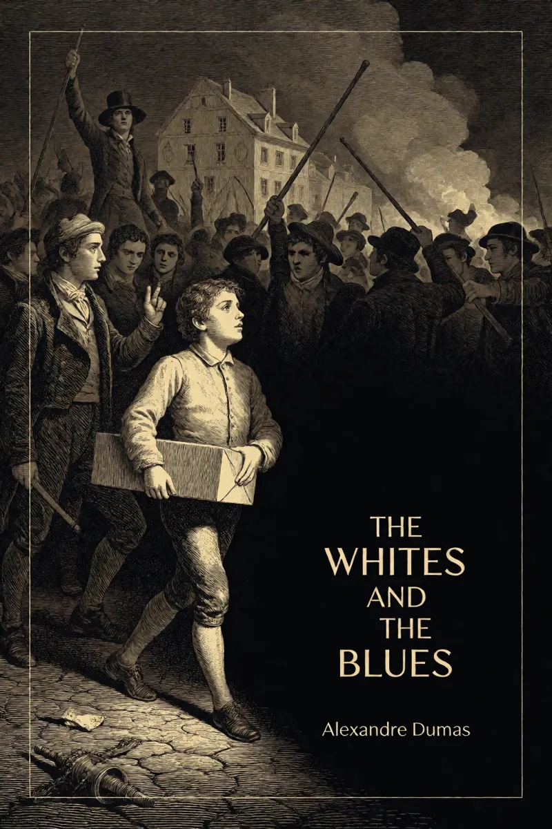 Cover of The Whites and the Blues by Alexandre Dumas