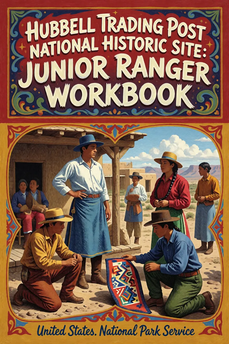 Cover of Hubbell Trading Post National Historic Site: Junior Ranger Workbook by United States. National Park Service