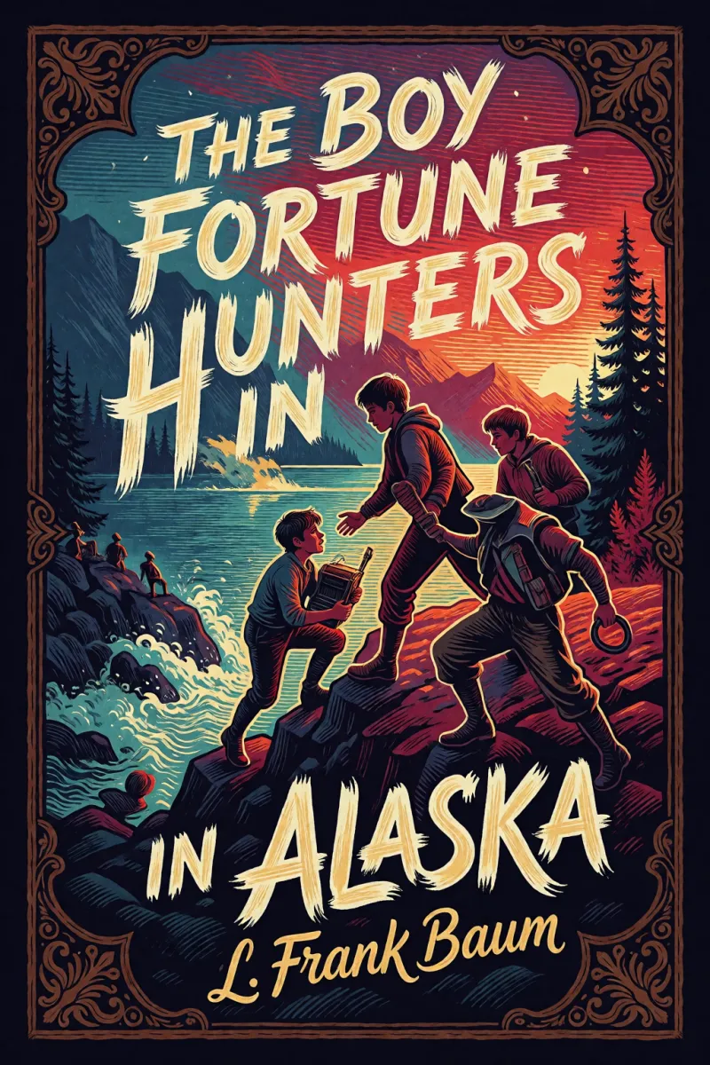 Cover of The Boy Fortune Hunters in Alaska by L. Frank Baum