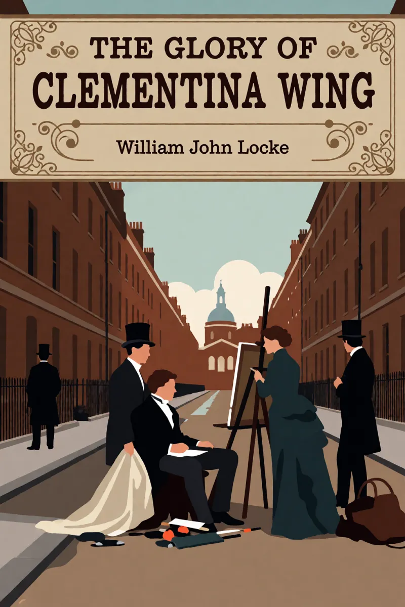 Cover of The Glory of Clementina Wing by William John Locke