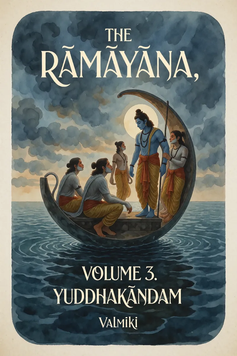 Cover of The Rāmāyana, Volume 3. Yuddhakāndam by Valmiki