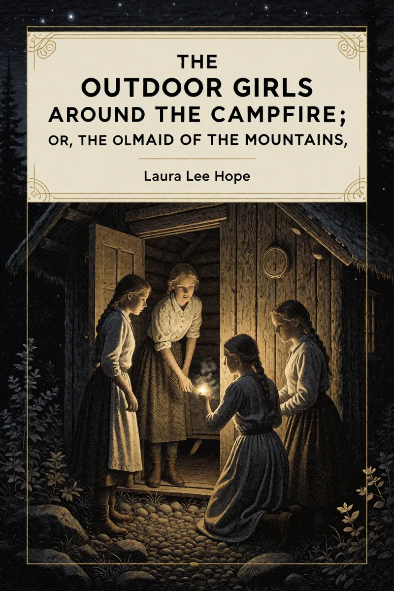 Cover of The Outdoor Girls Around the Campfire; or, The Old Maid of the Mountains by Laura Lee Hope