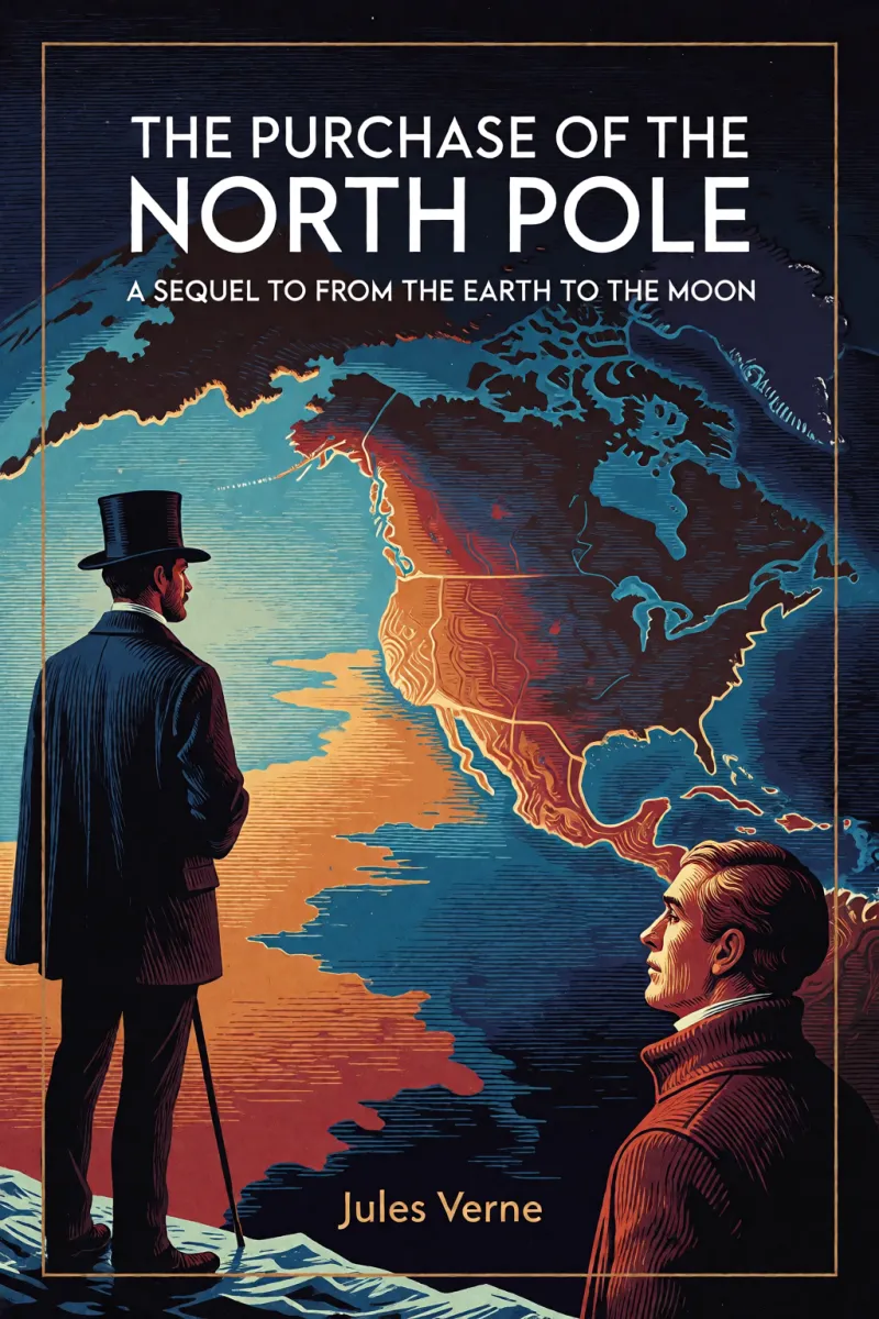 Cover of The Purchase of the North Pole: A sequel to "From the earth to the moon" by Jules Verne