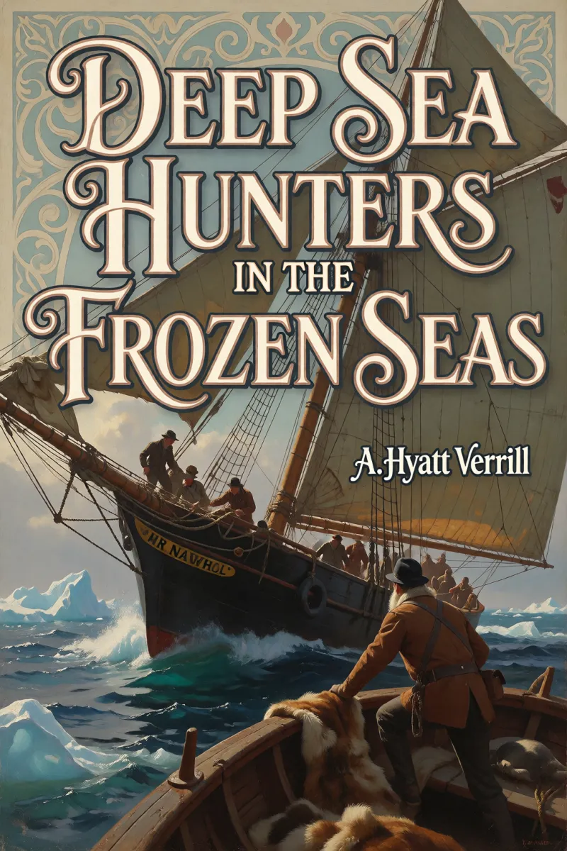 Cover of Deep Sea Hunters in the Frozen Seas by A. Hyatt Verrill