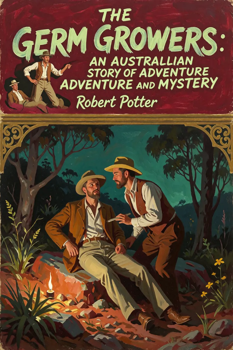Cover of The Germ Growers: An Australian story of adventure and mystery by Robert Potter
