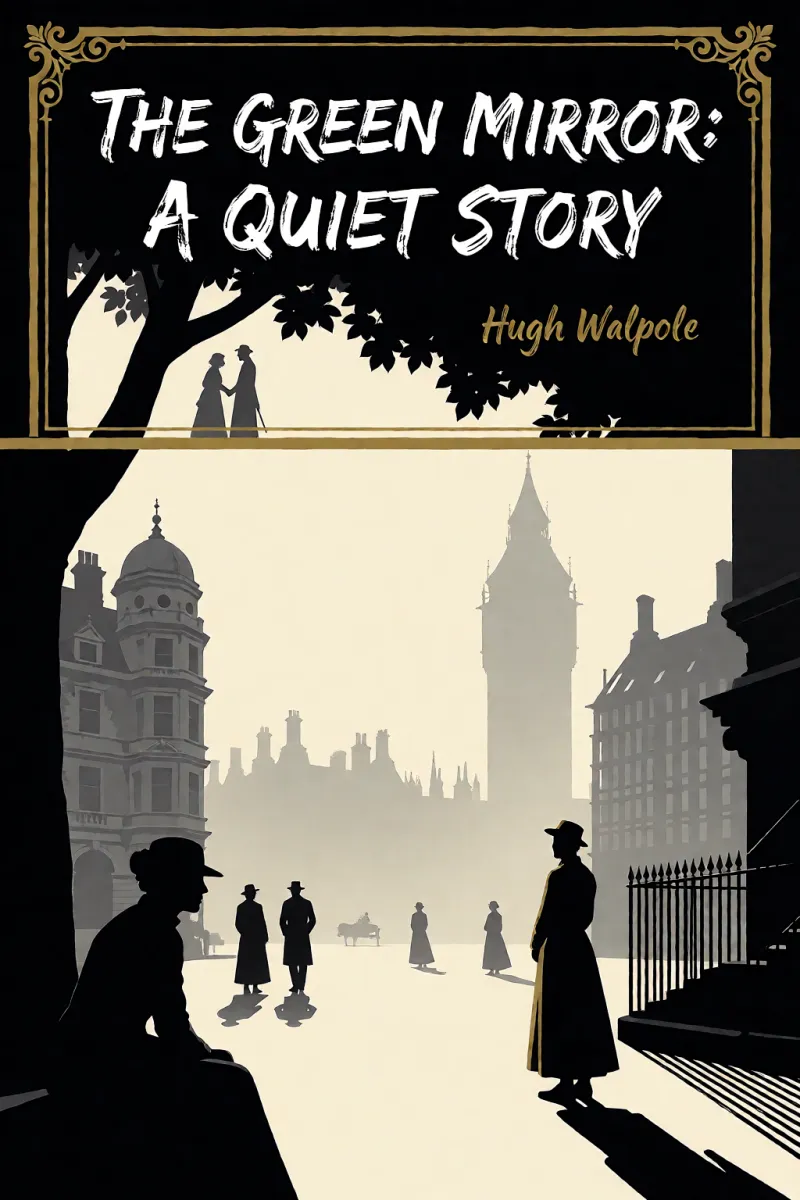 Cover of The Green Mirror: A Quiet Story by Hugh Walpole