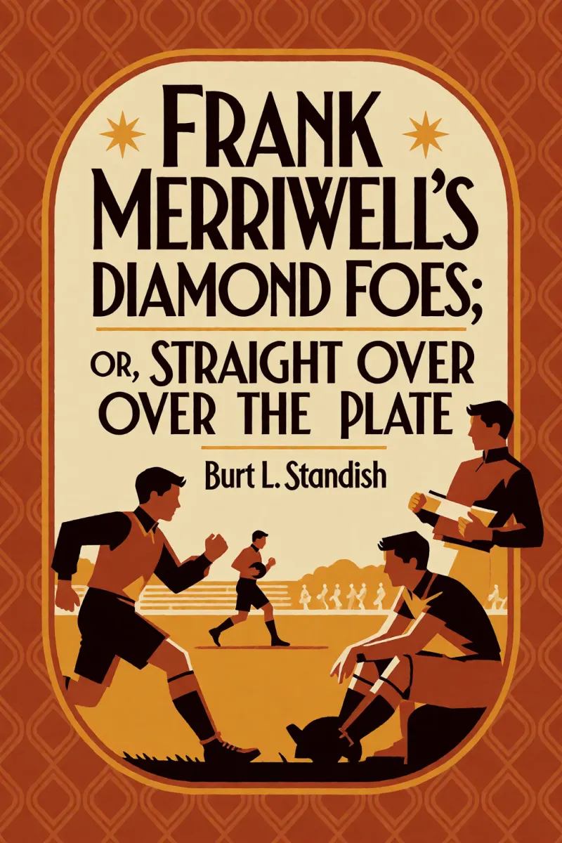 Cover of Frank Merriwell's Diamond Foes; Or, Straight Over the Plate by Burt L. Standish