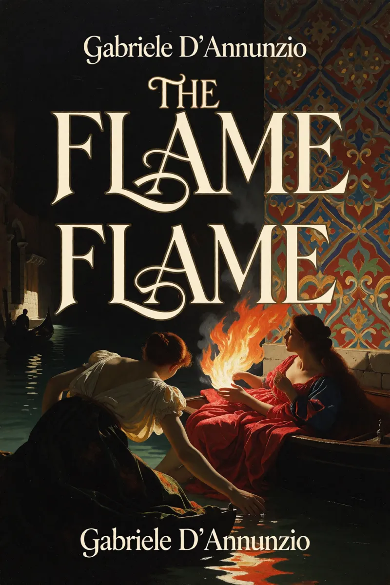 Cover of The Flame by Gabriele D'Annunzio