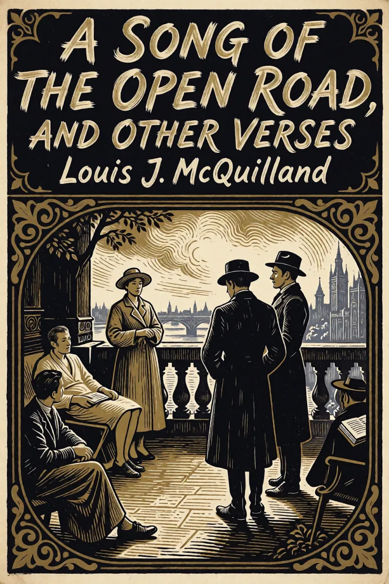 Cover of A Song of the Open Road, and Other Verses by Louis J. McQuilland