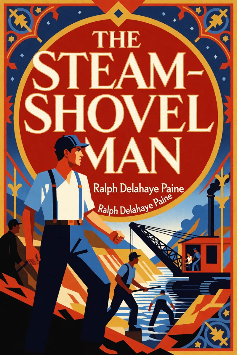 Cover of The Steam-Shovel Man by Ralph Delahaye Paine