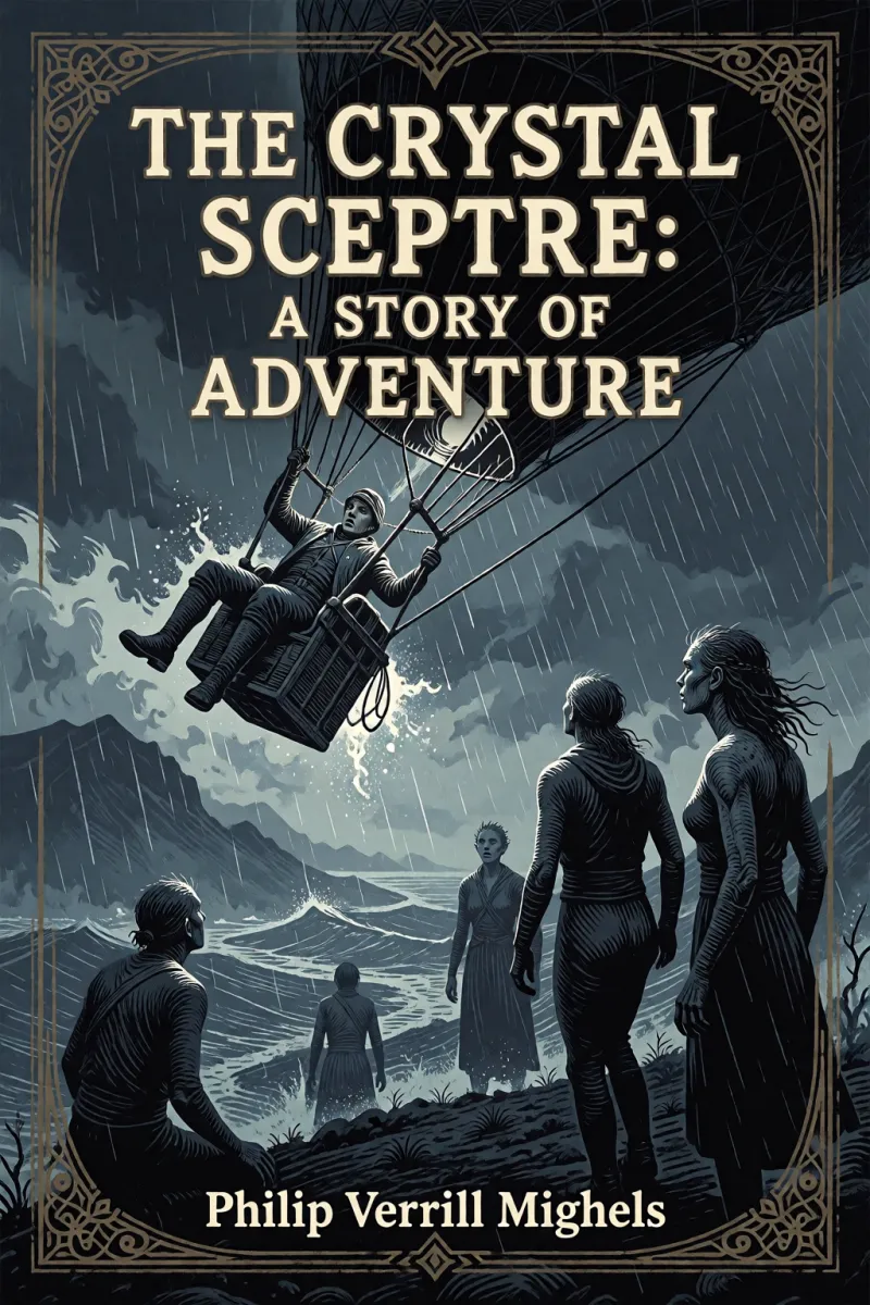 Cover of The Crystal Sceptre: A Story of Adventure by Philip Verrill Mighels