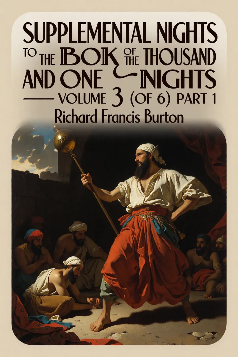 Cover of Supplemental Nights to the Book of the Thousand and One Nights — Volume 3 (of 6) Part 1 by Richard Francis Burton