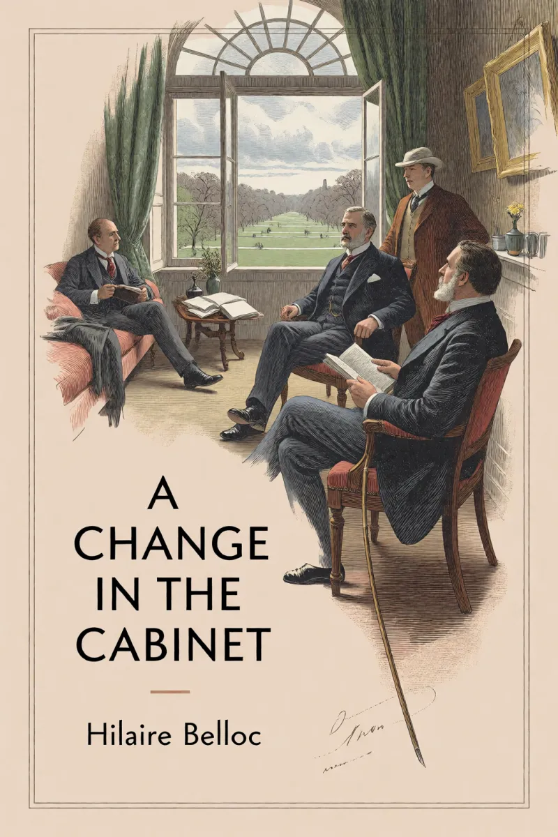 Cover of A Change in the Cabinet by Hilaire Belloc