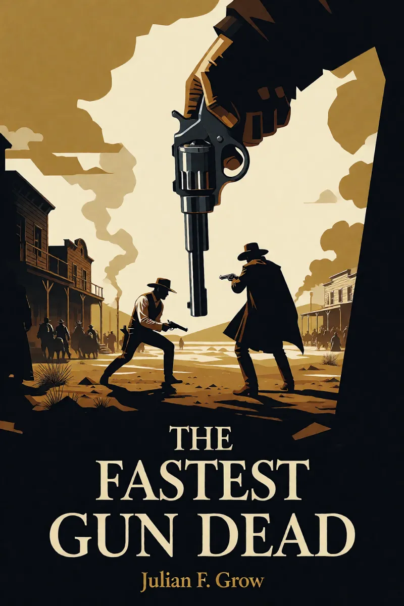 Cover of The Fastest Gun Dead by Julian F. Grow