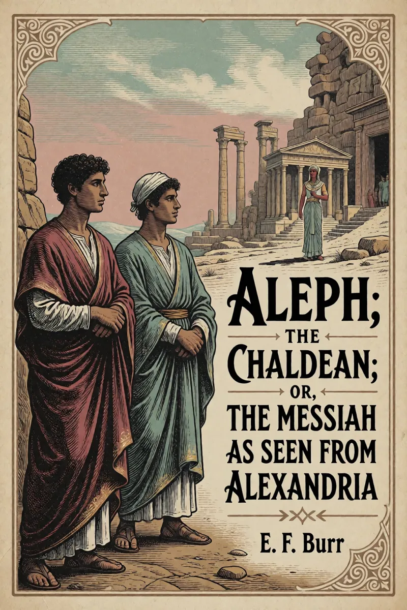 Cover of Aleph, the Chaldean; or, the Messiah as Seen from Alexandria by E. F. Burr