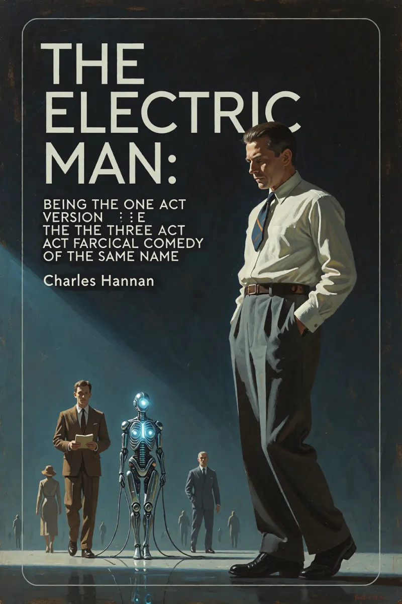 Cover of The Electric Man: Being the One Act Version of the Three Act Farcical Comedy of the Same Name by Charles Hannan