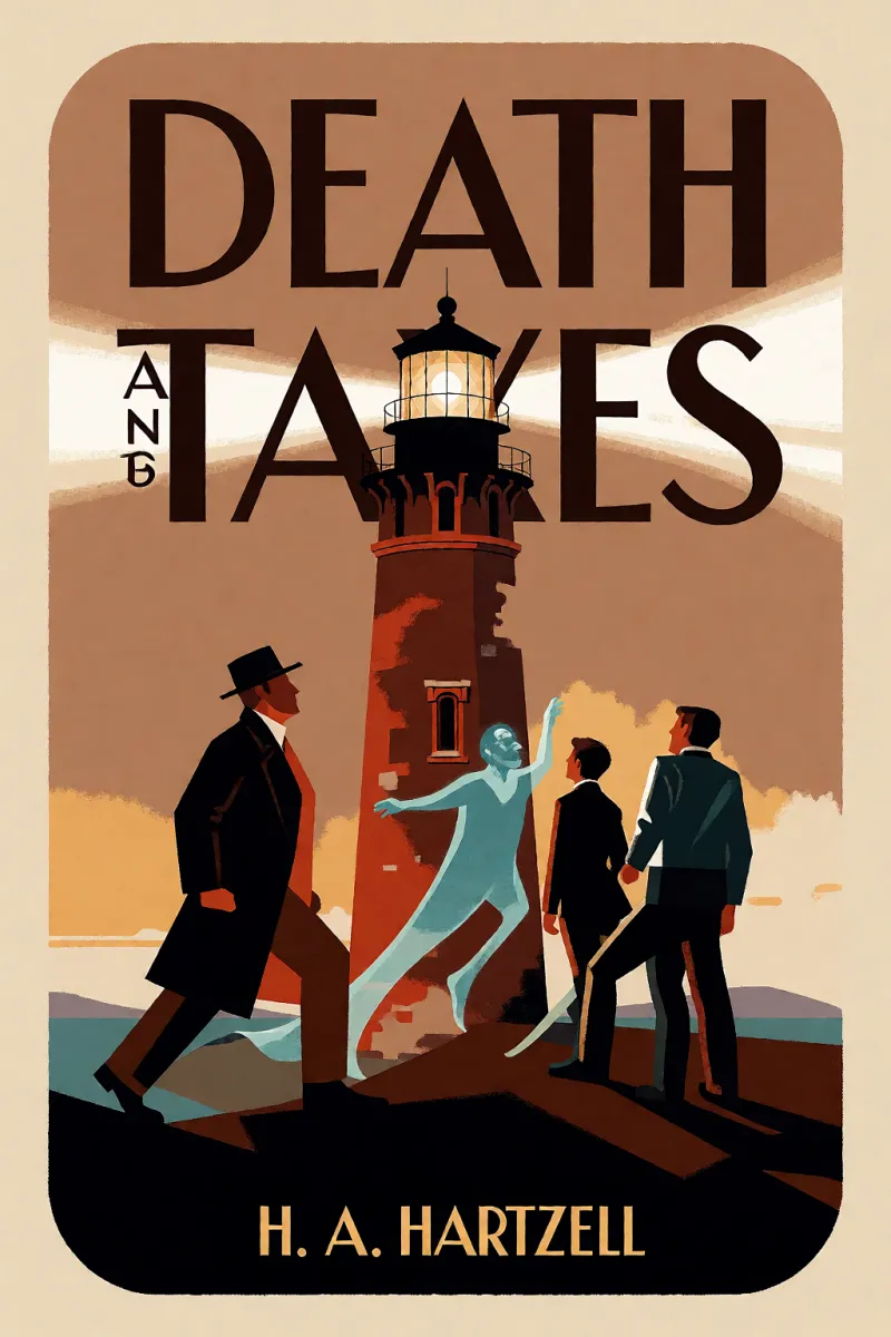Cover of Death and Taxes by H. A. Hartzell