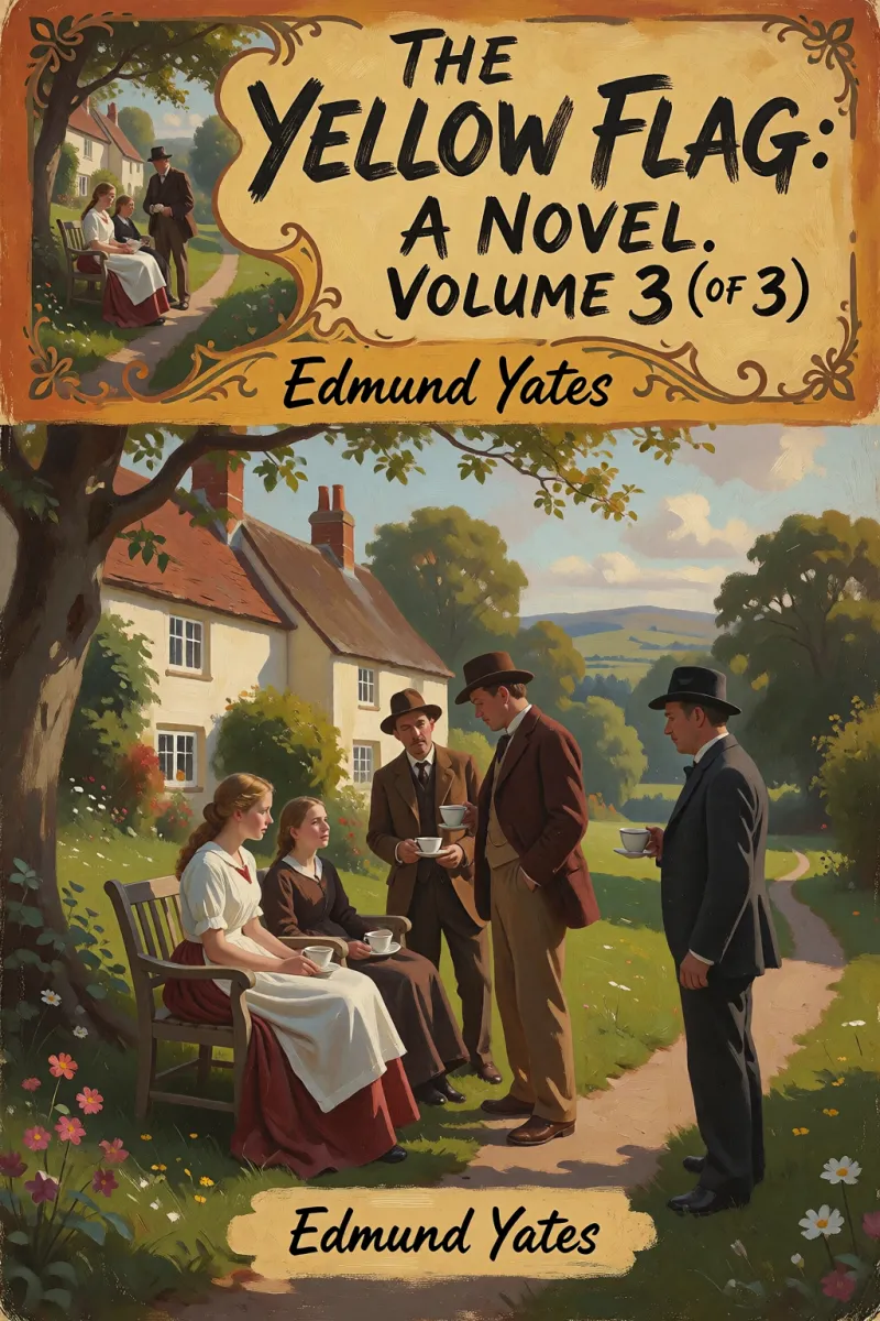Cover of The Yellow Flag: A Novel. Volume 3 (of 3) by Edmund Yates