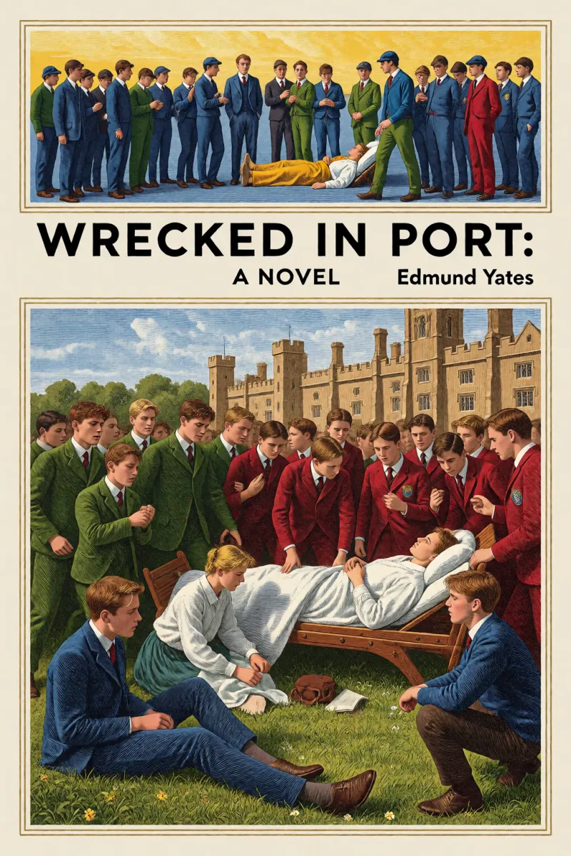 Cover of Wrecked in Port: A Novel by Edmund Yates