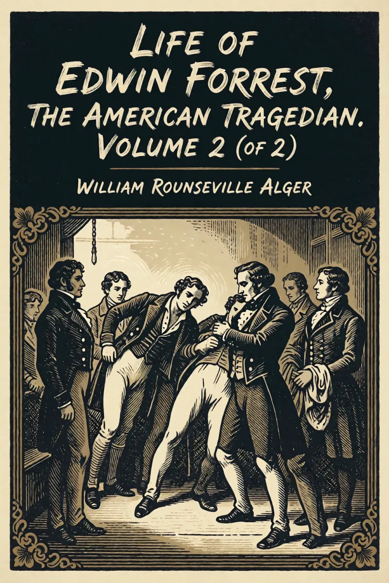 Cover of Life of Edwin Forrest, the American Tragedian. Volume 2 (of 2) by William Rounseville Alger