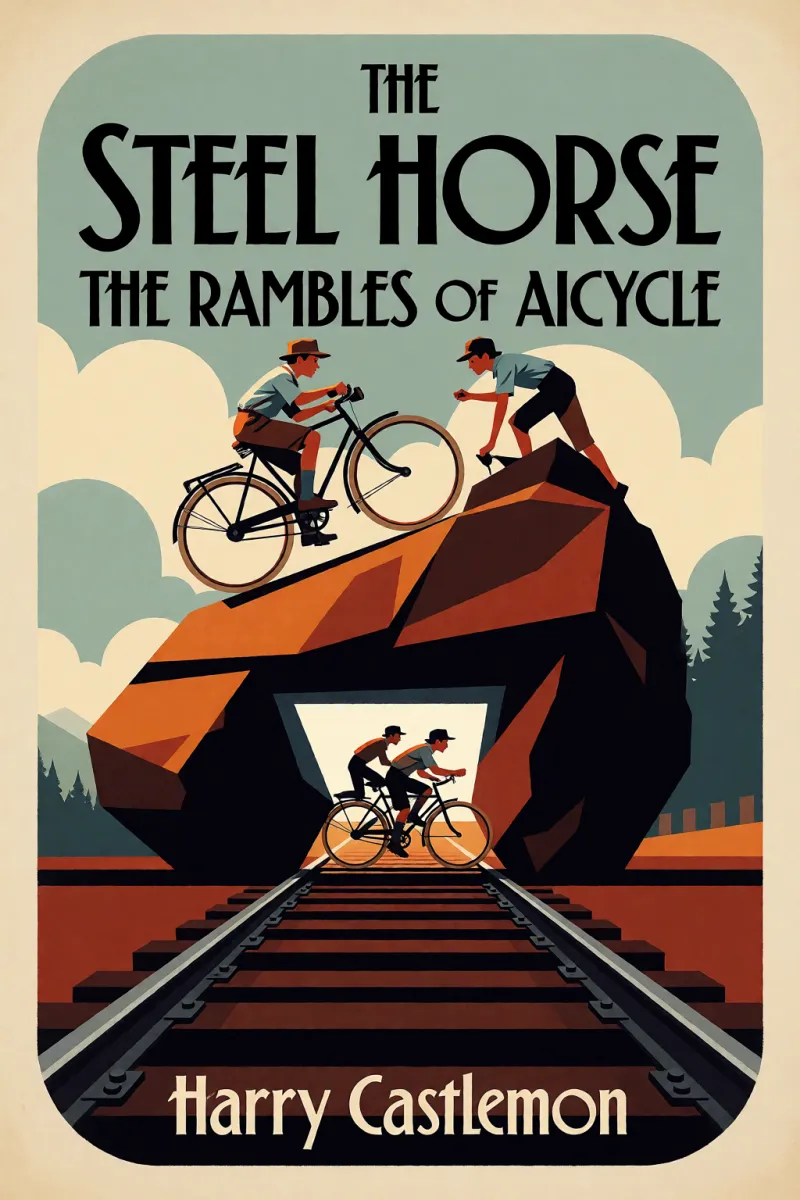 Cover of The Steel Horse: The Rambles of a Bicycle by Harry Castlemon