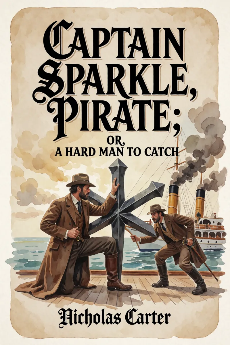 Cover of Captain Sparkle, Pirate; Or, A Hard Man to Catch by Nicholas Carter
