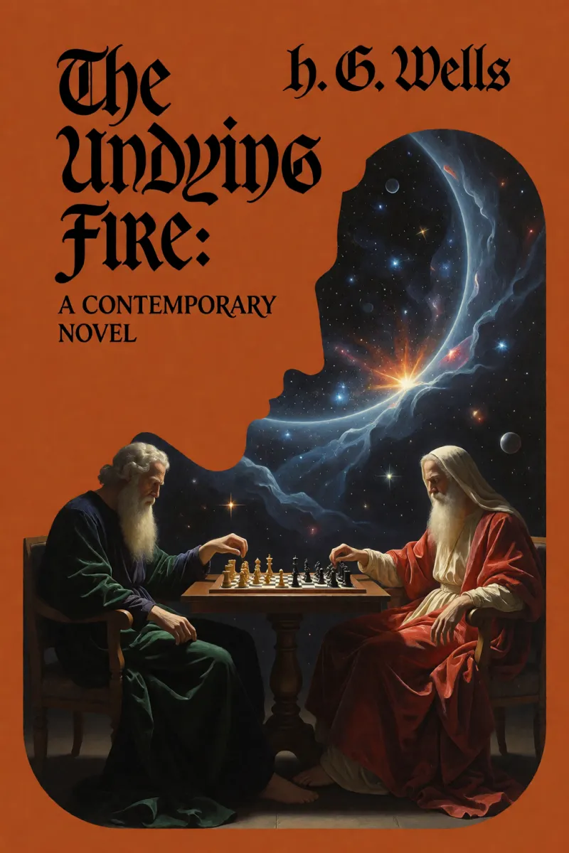Cover of The Undying Fire: A contemporary novel by H. G. Wells