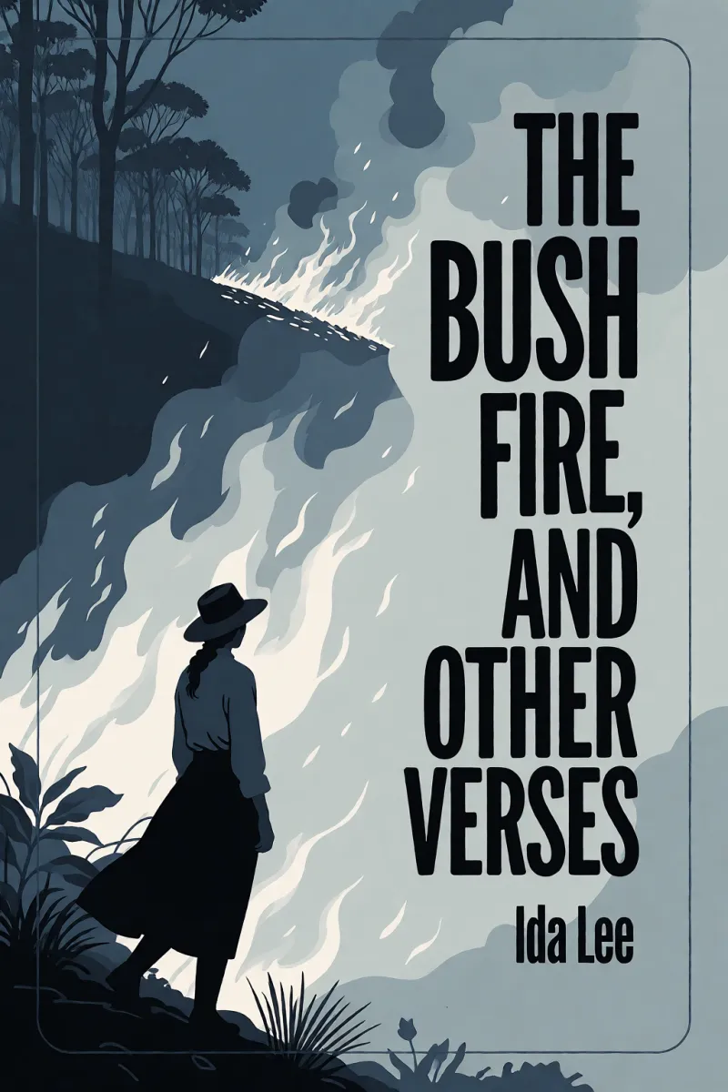 Cover of The Bush Fire, and Other Verses by Ida Lee