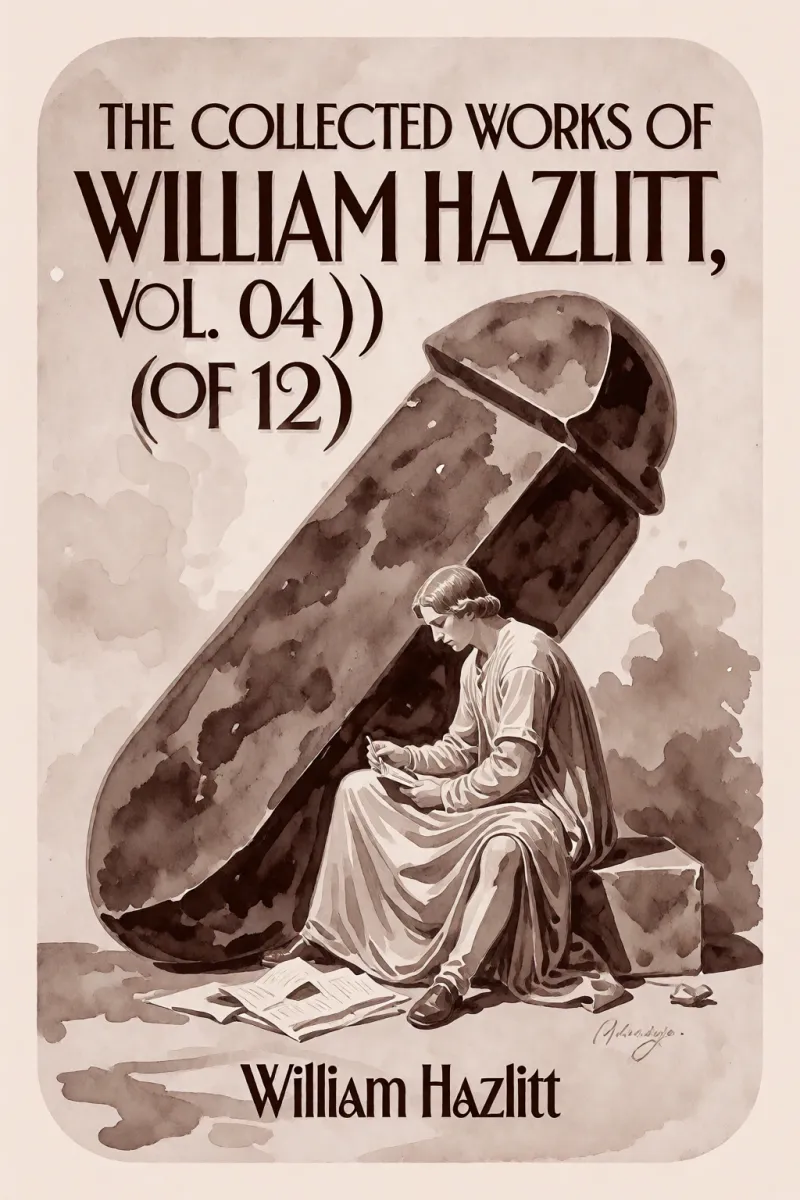 Cover of The collected works of William Hazlitt, Vol. 04 (of 12) by William Hazlitt