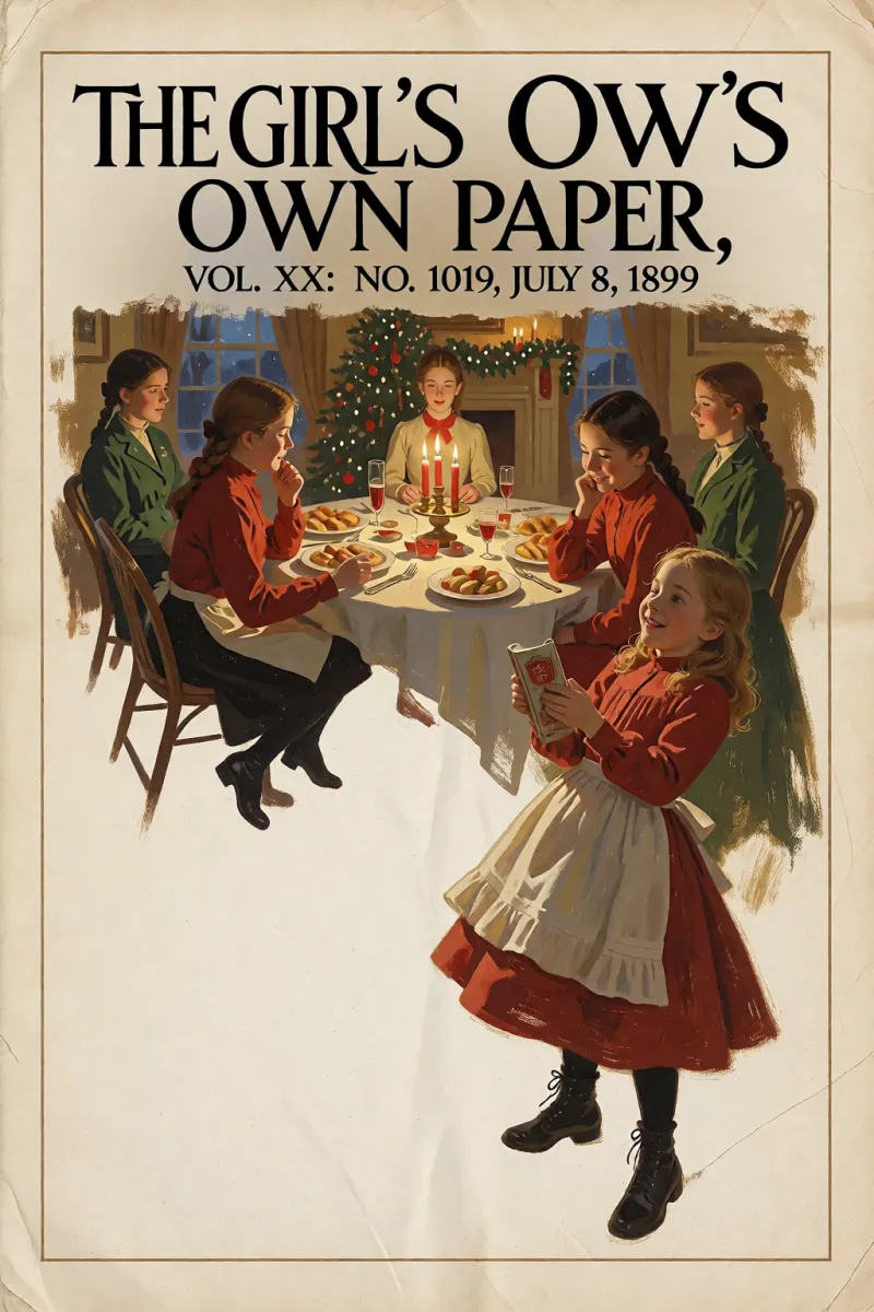 Cover of The Girl's Own Paper, Vol. XX: No. 1019, July 8, 1899 by Various