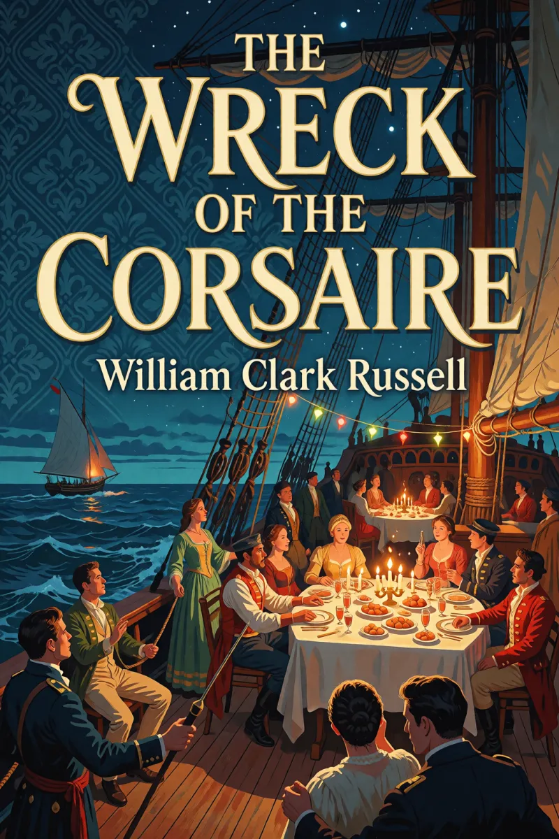 Cover of The Wreck of the Corsaire by William Clark Russell