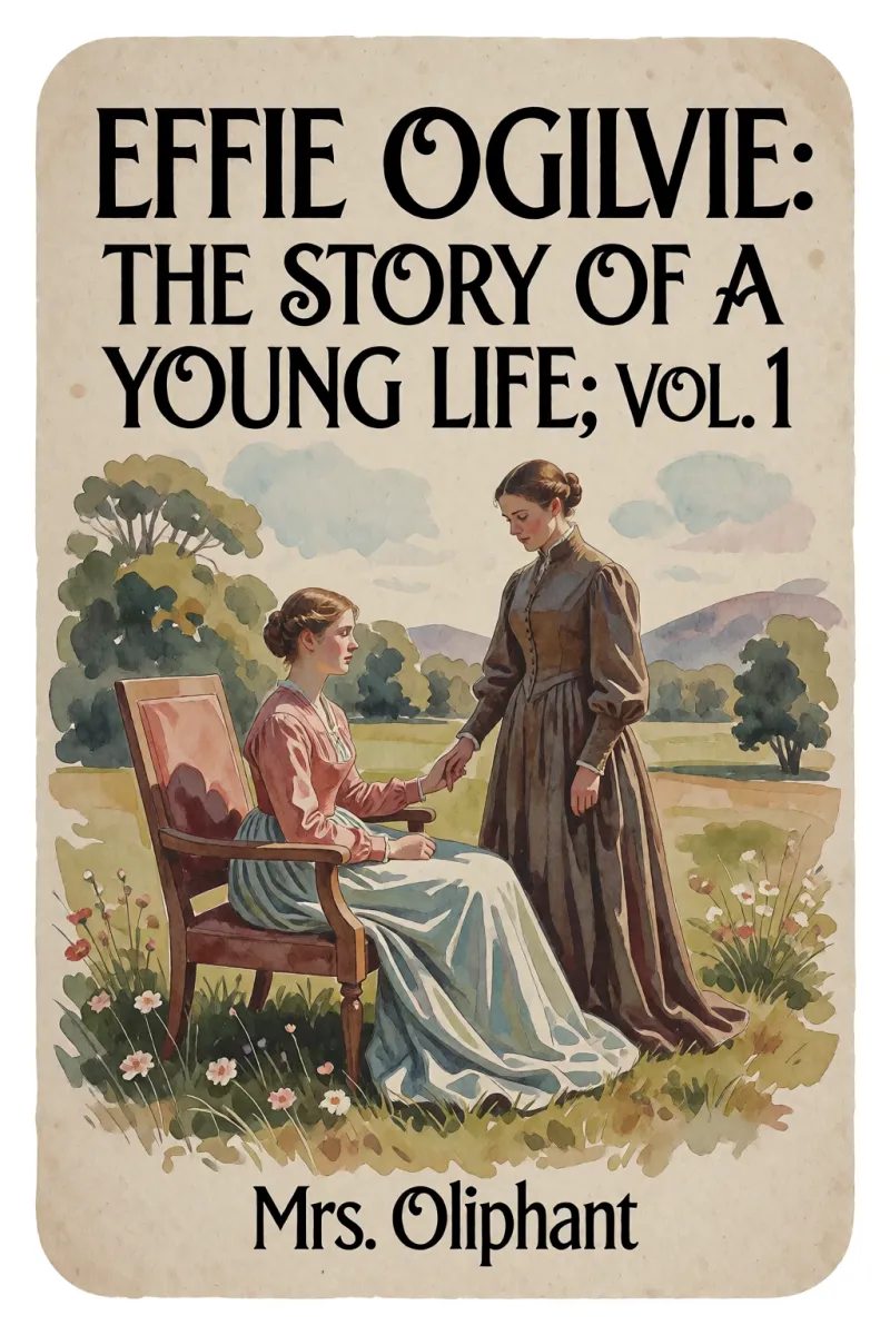 Cover of Effie Ogilvie: the story of a young life; vol. 1 by Mrs. Oliphant