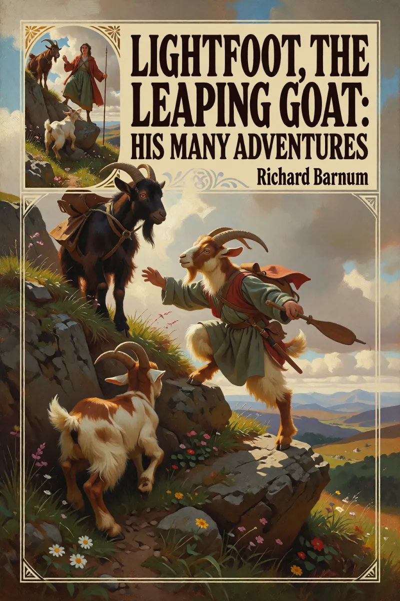 Cover of Lightfoot, the Leaping Goat: His Many Adventures by Richard Barnum