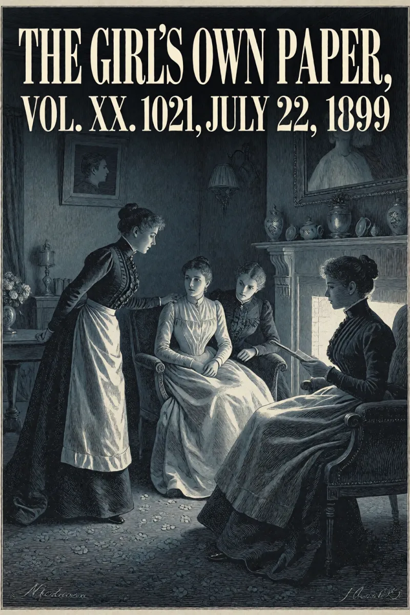 Cover of The Girl's Own Paper, Vol. XX. No. 1021, July 22, 1899 by Various