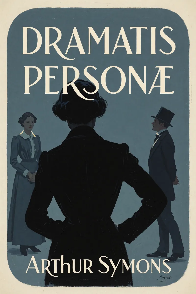 Cover of Dramatis Personæ by Arthur Symons