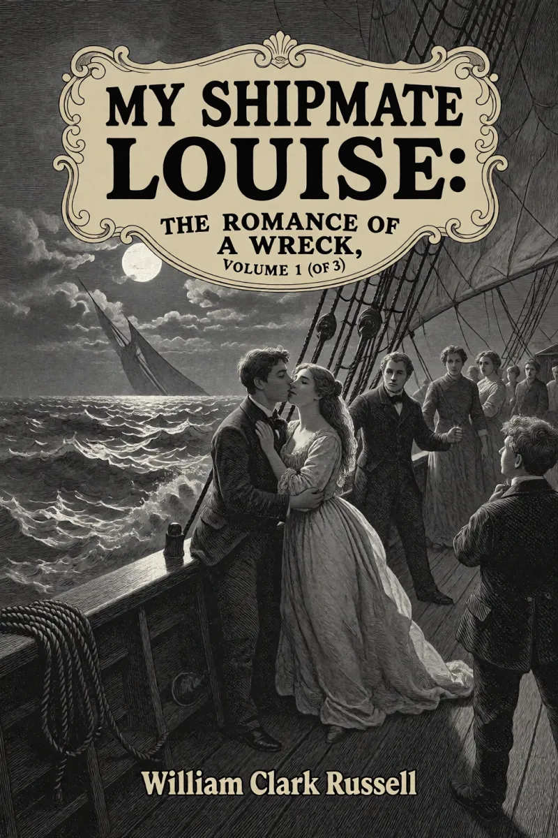 Cover of My Shipmate Louise: The Romance of a Wreck, Volume 1 (of 3) by William Clark Russell