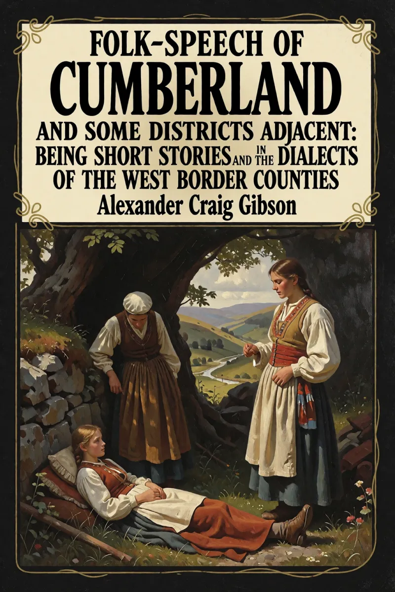 Cover of Folk-Speech of Cumberland and Some Districts Adjacent: Being Short Stories and Rhymes in the Dialects of the West Border Counties by Alexander Craig Gibson