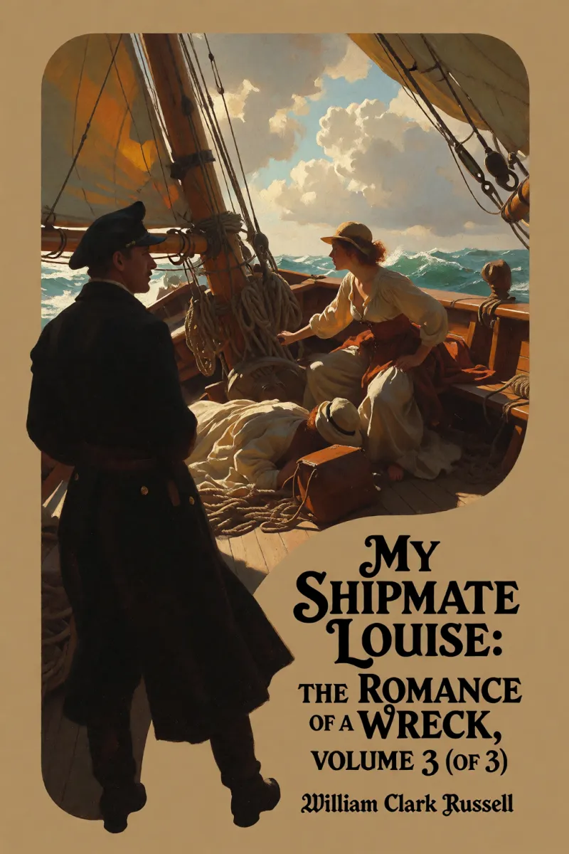Cover of My Shipmate Louise: The Romance of a Wreck, Volume 3 (of 3) by William Clark Russell