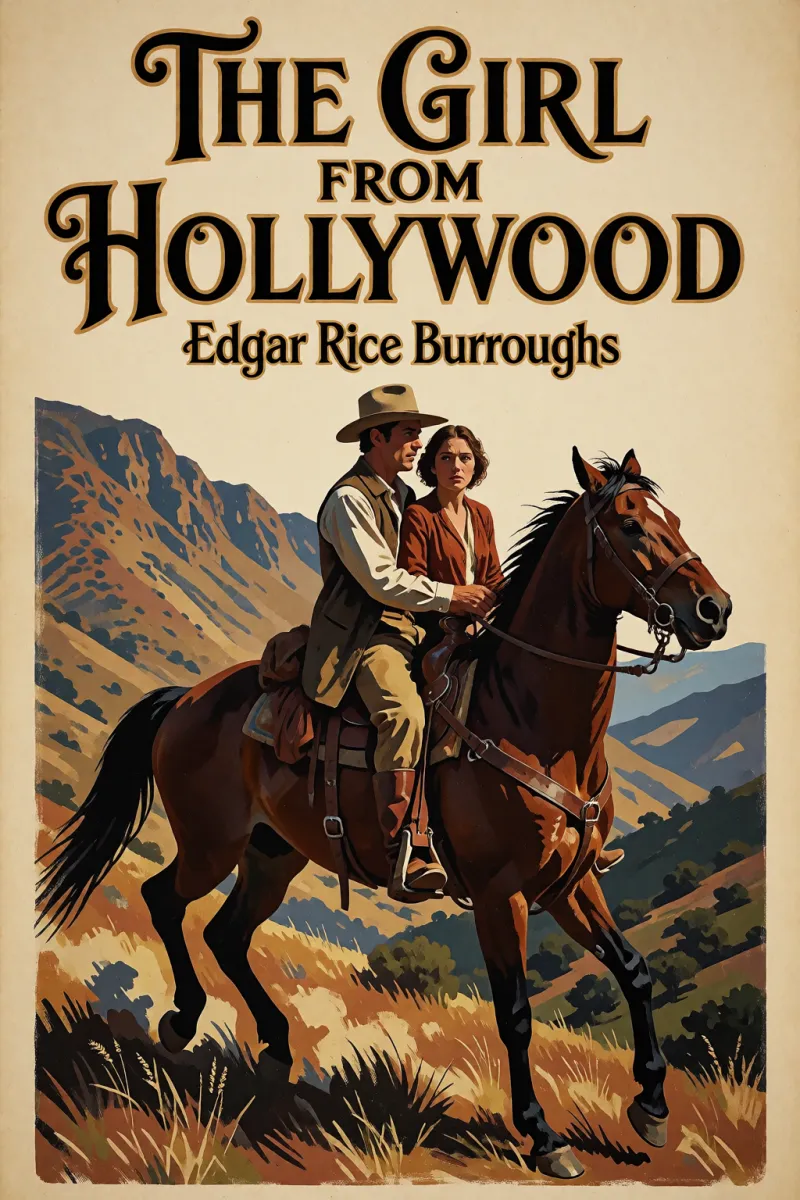 Cover of The girl from Hollywood by Edgar Rice Burroughs
