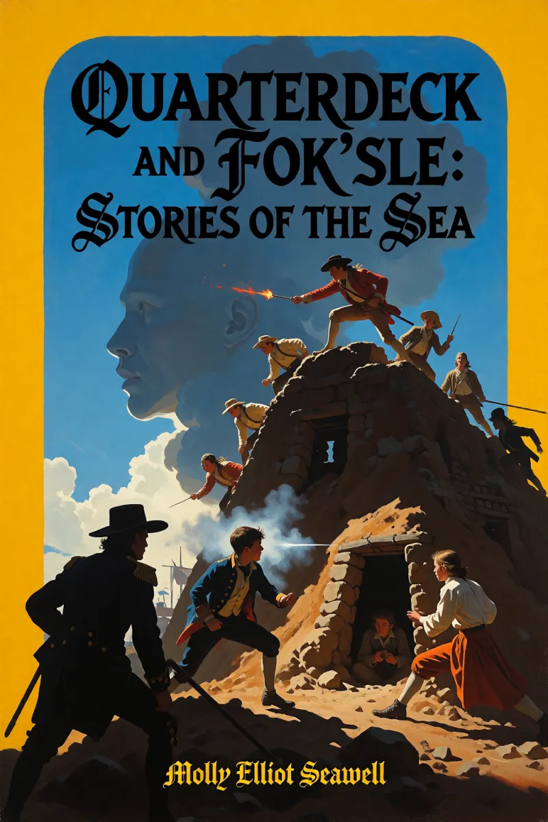 Cover of Quarterdeck and Fok'sle: Stories of the Sea by Molly Elliot Seawell