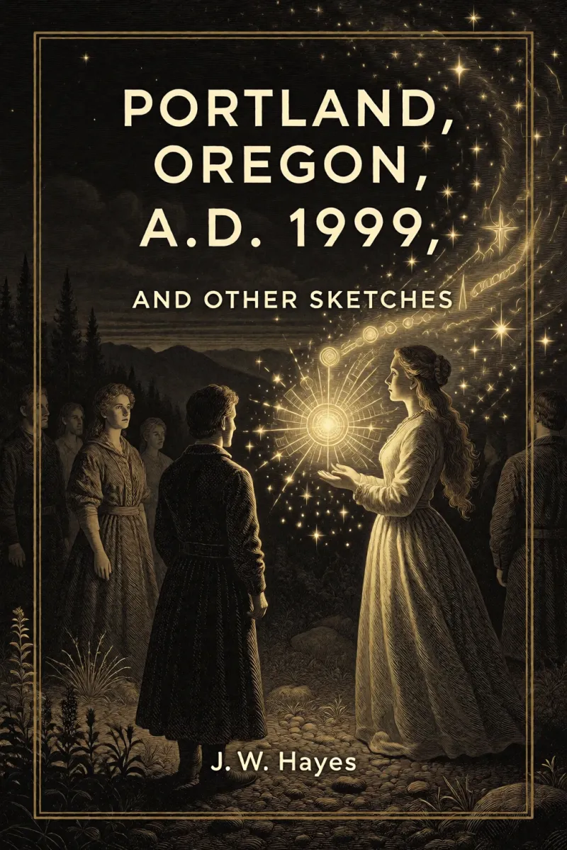 Cover of Portland, Oregon, A.D. 1999, and other sketches by J. W. Hayes
