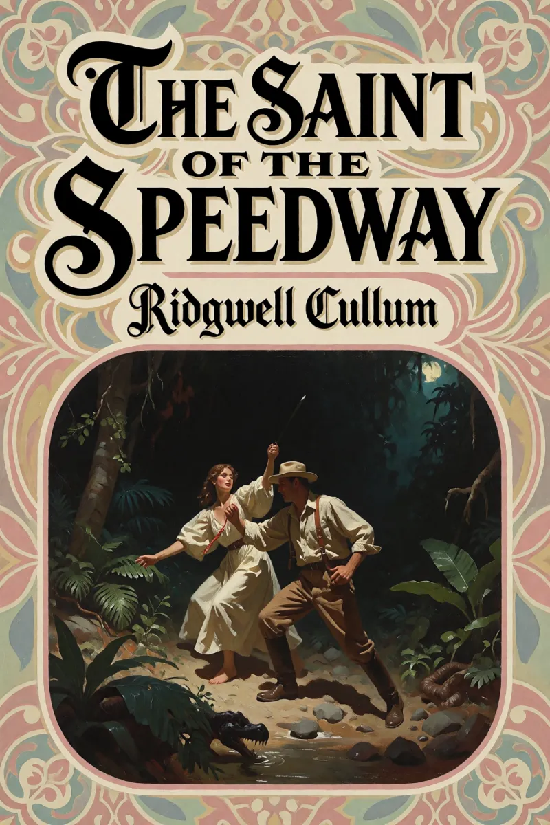 Cover of The Saint of the Speedway by Ridgwell Cullum