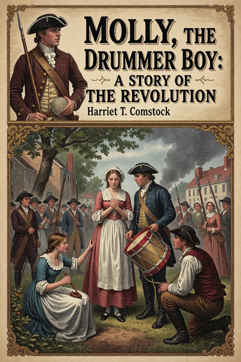 Cover of Molly, the Drummer Boy: A Story of the Revolution by Harriet T. Comstock