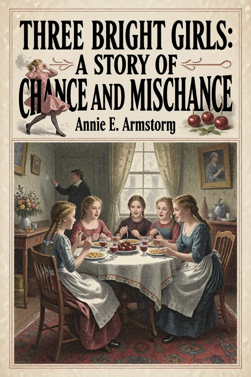 Cover of Three Bright Girls: A Story of Chance and Mischance by Annie E. Armstrong