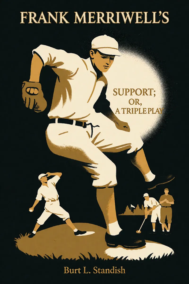 Cover of Frank Merriwell's Support; Or, A Triple Play by Burt L. Standish