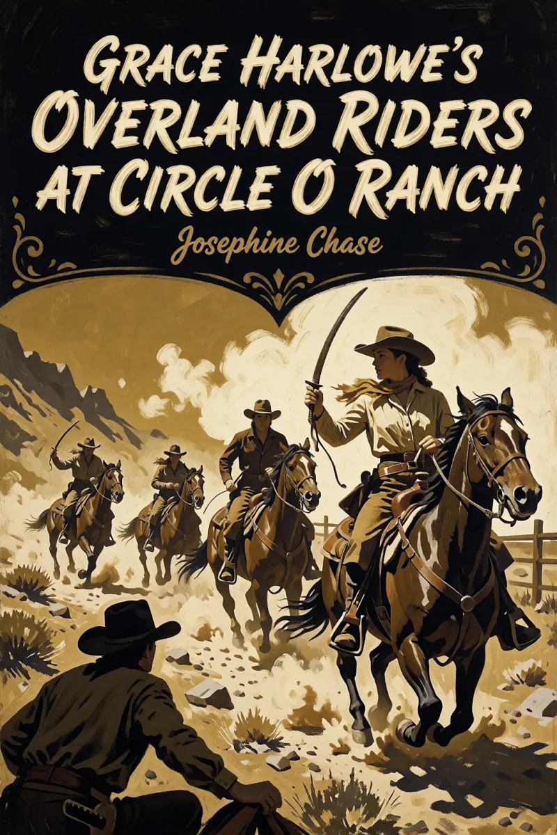 Cover of Grace Harlowe's Overland Riders at Circle O Ranch by Josephine Chase